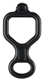 Petzl HUIT ANTIBRULURE Descender - Figure 8 Descender with Anti-Burn Grip for One or Two Rope Strands While Rappelling