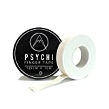 Psychi Sports Zinc Oxide Finger Tape Strapping for Rock Climbing Boxing Gymnastics Physio - White (1.25cm/ 1/2')