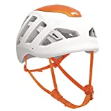 Petzl - Sirocco, Ultra-Lightweight Climbing and Mountaineering Helmet, White/Orange, Medium/Large