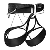 Black Diamond Mens airNET Rock Climbing Harness, Black-White, Medium
