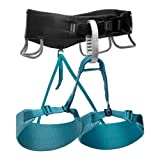 Black Diamond Womens Momentum Rock Climbing Harness, Aqua Verde, Medium
