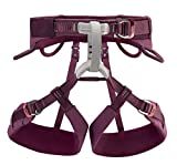 PETZL LUNA Women's Harness - Adjustable Rock and Ice Climbing Harness for Single and Multi-Pitch Climbs - Violet - M