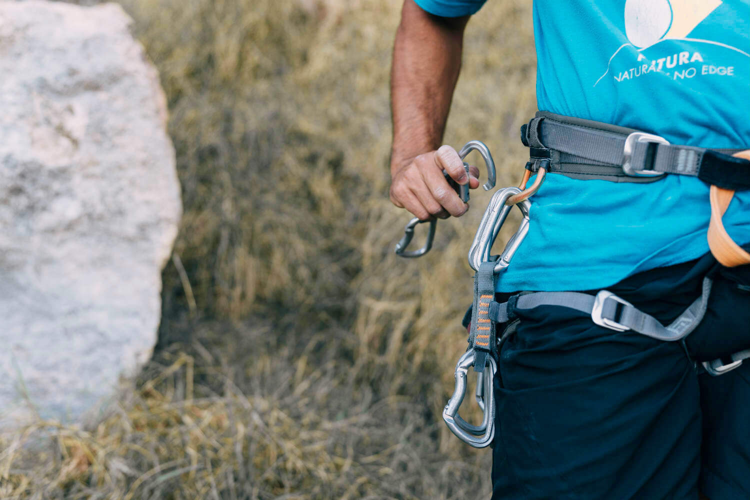 Rock Climbing Rappelling Gear