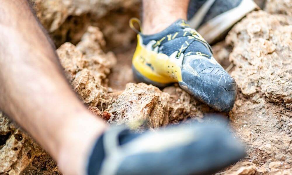 How much will your climbing shoes stretch